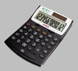 Aurora EC707 calculadora Escritorio Negro 