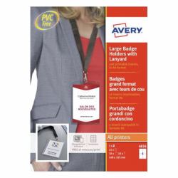 Avery 4834 insignia/pase Portaetiquetas 