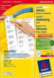 Avery L7161-100 etiqueta para dirección Blanco 