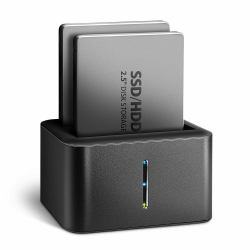 Axagon ADSA-D25 base de conexión para disco duro USB 3.2 Gen 1 [3.1 Gen 1] Type micro-B Negro 