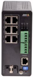 Axis 01633-001 switch Gestionado Gigabit Ethernet [10/100/1000] Energía sobre Ethernet [PoE] Negro 