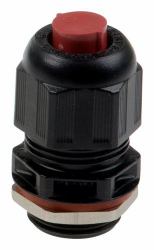 Axis 01843-001 sujetacables Negro, Rojo 
