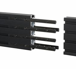 B-Tech BT8390-EXT/B accesorio para soporte de pantalla de señalización Raíl de montaje 