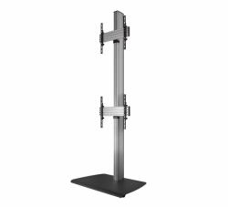 B-Tech BTF842 165,1 cm [65"] Negro, Plata 