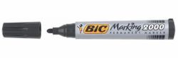 BIC Marking 2000 marcador permanente Punta redonda Negro 12 pieza[s] 