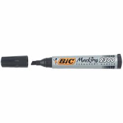 BIC Marking 2300 marcador permanente Punta de cincel Negro 12 pieza[s] 