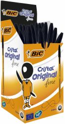 BIC 872731 bolígrafo Negro Fino 50 pieza[s] 
