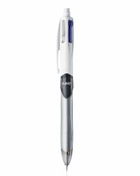 BIC 4Colours Negro, Azul, Verde, Rojo Bolígrafo de punta retráctil con pulsador 12 pieza[s] 