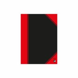 Bantex 100302813 cuaderno y block A5 96 hojas Negro, Rojo 