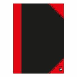 Bantex 100302814 cuaderno y block A4 96 hojas Negro, Rojo 