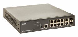 Barox RY-LGSP23-10G switch Gestionado L2/L3 Gigabit Ethernet [10/100/1000] Energía sobre Ethernet [PoE] 1U Negro 