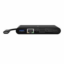 Belkin AVC005BTBK base para portátil y replicador de puertos Alámbrico USB 3.2 Gen 1 [3.1 Gen 1] Type-C Negro 