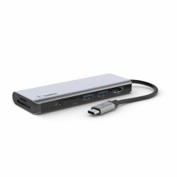 Belkin AVC009btSGY USB 3.2 Gen 1 [3.1 Gen 1] Type-C Plata 