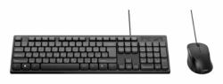 Belkin BBZ014DE teclado Ratón incluido Hogar / Oficina USB Alemán Negro  - Version Alemana