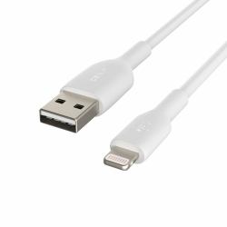 Belkin CAA001BT0MWH cable de conector Lightning 0,15 m Blanco 