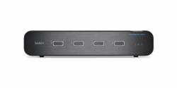 Belkin F1DN204KVM-UNN4 interruptor KVM Montaje en rack Negro 