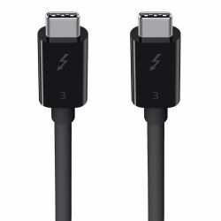 Belkin F2CD084bt0.8MBK 0,8 m 40 Gbit/s Negro 