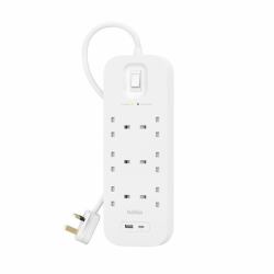 Belkin Connect Blanco 6 salidas AC 2 m 