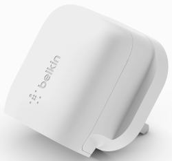 Belkin WCA006myWH Smartphone Blanco Corriente alterna Carga rápida Interior 