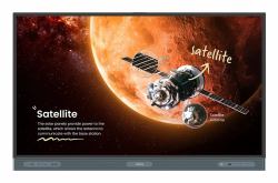 BenQ Board Pro RP6504 pizarra blanca interactiva 165,1 cm [65"] 3840 x 2160 Pixeles Pantalla táctil Negro HDMI 