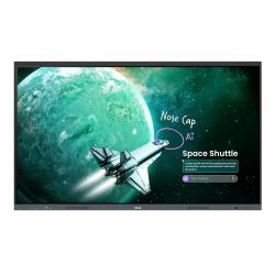 BenQ RE8605E pizarra blanca interactiva 2,18 m [86"] 3840 x 2160 Pixeles Pantalla táctil Negro USB 