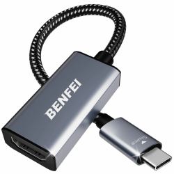 Benfei 000318GREY Adaptador gráfico USB 3840 x 2160 Pixeles Gris 
