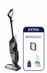 Bissell CrossWave Cordless C6 Pro Aspiradora vertical Batería Seca y húmeda Sin bolsa 0 L 255 W Negro, Gris 