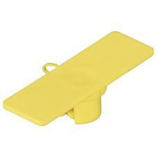 Black Box CABLE ID TAG 5/8X2"L SMART - PAK YELLOW CABLE ID TAGS, - 5/8INW X 2INL, PACK OF 10, Yellow, 127 mm, 50.8 mm, 100 pc[s]