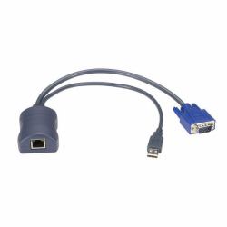Black Box KV1401A cable para video, teclado y ratón [kvm] Gris 