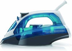 Black &amp; Decker Black & Decker BXIR2200E plancha Plancha a vapor Suela de acero inoxidable 2200 W Negro, Azul, Blanco 