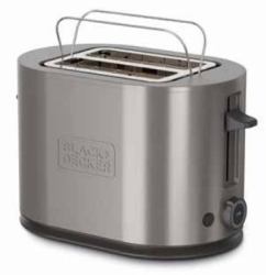 Black &amp; Decker Black & Decker BXTO901E 7 2 rebanada[s] 900 W Acero inoxidable 