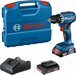 Bosch GSR 18V-45 1900 RPM 900 g Negro, Azul, Rojo 