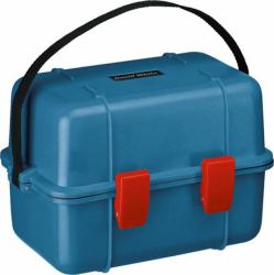 Bosch 1 600 A00 0LF pieza pequeña y caja de herramientas Caja metálica para herramientas Azul, Rojo 