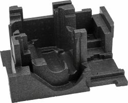 Bosch 1 600 A00 89T accesorio para caja de almacenaje Negro Soporte de herramientas 