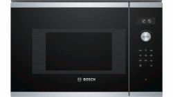 Bosch Serie 6 BFL524MS0 microondas Negro, Acero inoxidable Solo microondas Integrado 20 L 800 W 