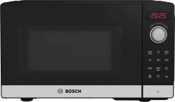 Bosch Serie 2 FEL023MS2 microondas Negro, Acero inoxidable Solo microondas Encimera 20 L 800 W 
