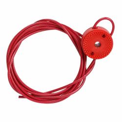 Brady Cable attachment with 2.44 - metre sheathed - cable.<lt/>softReturn/<gt/>Cable diameter 3.175 mm - Warranty: 12M