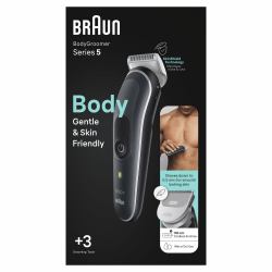 Braun BodyGroomer BG5340 Negro, Plata 