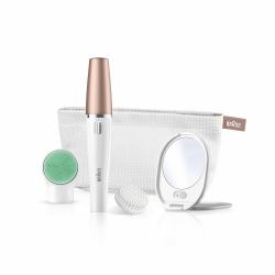 Braun FaceSpa 851V Oro, Blanco 