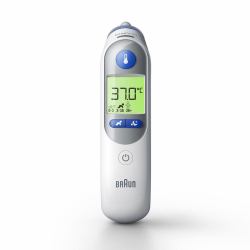 Braun IRT6525 termómetro digital Termómetro de contacto Blanco Oído Botones 