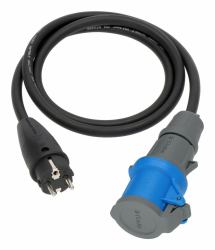 Brennenstuhl Power Plug Adapter Black, - Blue, Grey - Warranty: 12M