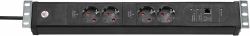 Brennenstuhl Power Extension 3 M 4 Ac - Outlet[S] Black - Warranty: 12M