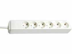 Brennenstuhl Eco-Line White 6 Ac Outlet[S] - 1.5 M - Warranty: 12M