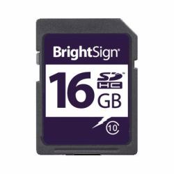 BrightSign 16GB SDHC Class 10 MLC Clase 10 