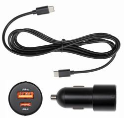 Brodit 945031 cargador de dispositivo móvil Universal Negro Encendedor de cigarrillos Carga rápida Auto 