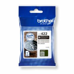Brother LC422BK cartucho de tinta 1 pieza[s] Original Negro 