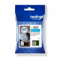 Brother LC422C cartucho de tinta 1 pieza[s] Original Cian 