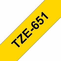 Brother TZE-651 cinta para impresora de etiquetas 