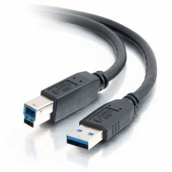 C2G 1m USB 3.0 cable USB USB A USB B 4,8 Gbit/s Negro 