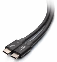 C2G Cable Thunderbolt™ 4 USB-C® de 0,8 m [2,5 ft] [40 Gbps] 